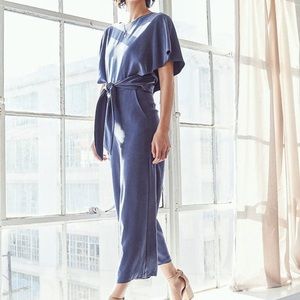 Vetta Capsule - The Cape Jumpsuit (washed blue)